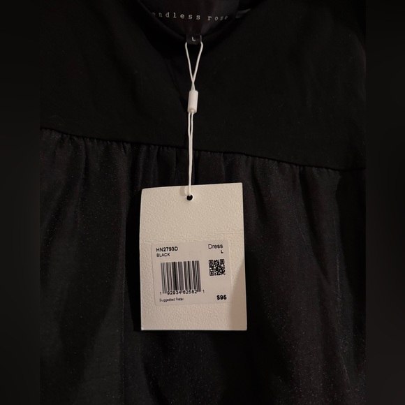 Organza Sleeve Mini Dress - Picture 6 of 7